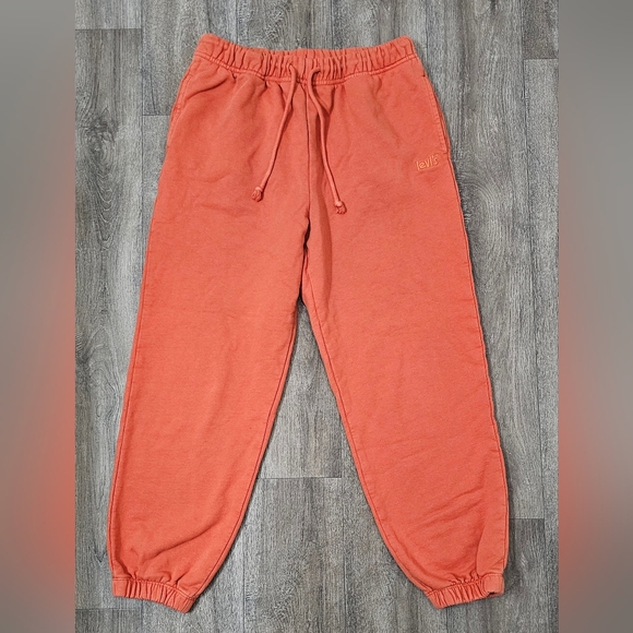 Levi's Men's Orange Sweatpants - Picture 1 of 3